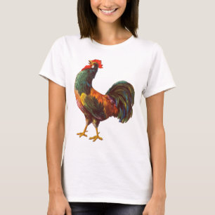Rooster  Kitchen Crate Art T-shirt