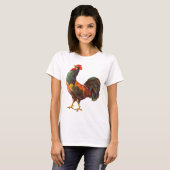 Rooster  Kitchen Crate Art T-shirt (Voorkant volledig)