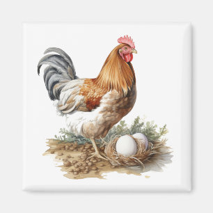 Rooster Koelkast Magnet Magneet