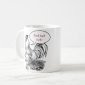 rooster koffiemok (Voorkant links)