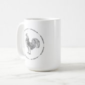  Rooster Koffiemok (Voorkant links)