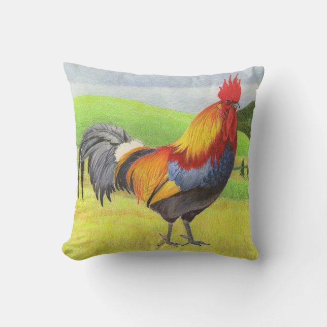 Rooster Kussen (Voorkant)