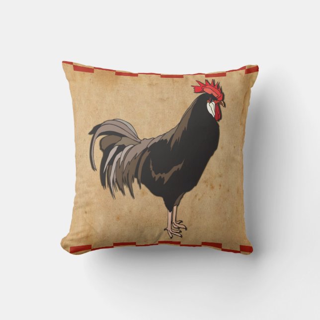 Rooster Kussen (Voorkant)