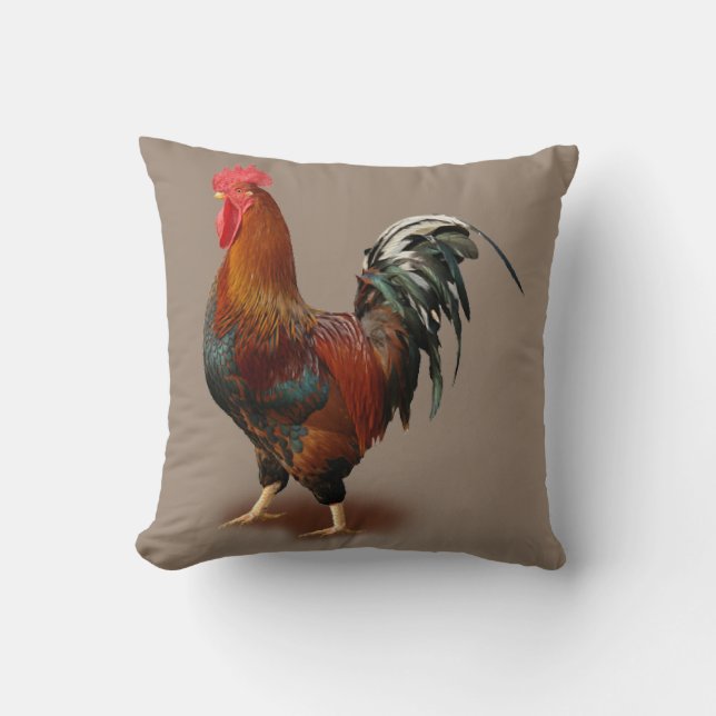 Rooster  kussen (Voorkant)