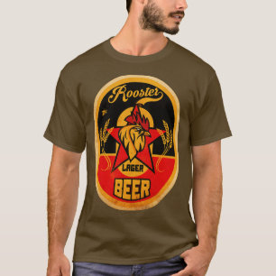 Rooster Lager Beer T-shirt