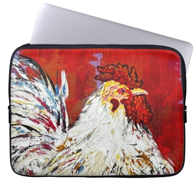 Rooster Lap Top Bag Laptop Sleeve (Voorkant)