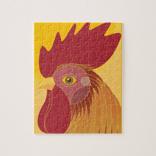 Rooster Legpuzzel (Verticaal)
