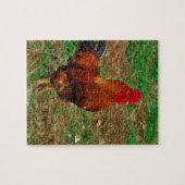 Rooster Legpuzzel (Horizontaal)