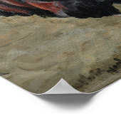 Rooster look Bird Art Print (Hoek)