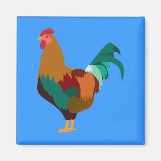 Rooster Magneet (Voorkant)