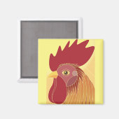 Rooster Magnet Magneet (Voorkant / Achterkant)