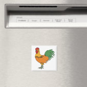 Rooster magnet magneet (Insitu (Vaatwasser))