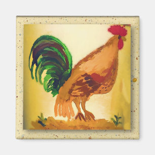 Rooster Magnet Magneet