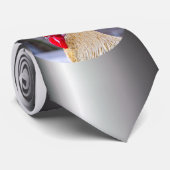 Rooster met Cockscomb Stropdas (Opgerold)