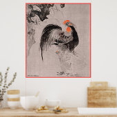 Rooster met HEN Poster (Keuken)