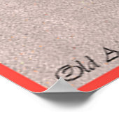 Rooster met HEN Poster (Hoek)