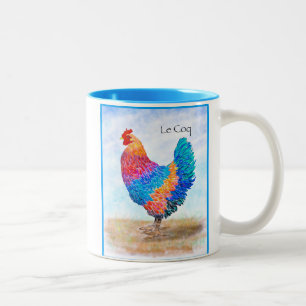 Rooster-Mok Tweekleurige Koffiemok