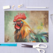 ROOSTER mooi decoupage papier (Craft)