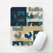 Rooster - Mousepad Muismat (Met muis)