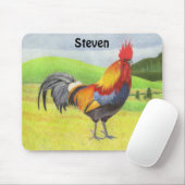 Rooster Muismat (Met muis)
