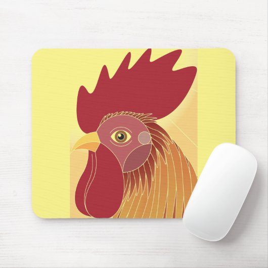 Rooster-Muismat Muismat (Met muis)