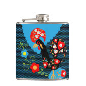 Rooster of Portugal Heupfles (Voorkant)