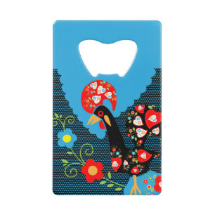 Rooster of Portugal Kredietkaart Flessenopener