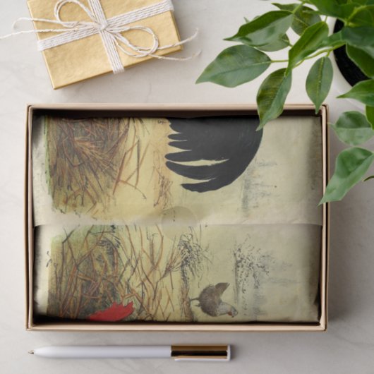  rooster of vaartuig tissuepapier (Geschenk)