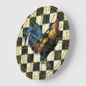 Rooster op controle Grote Klok (Hoek)