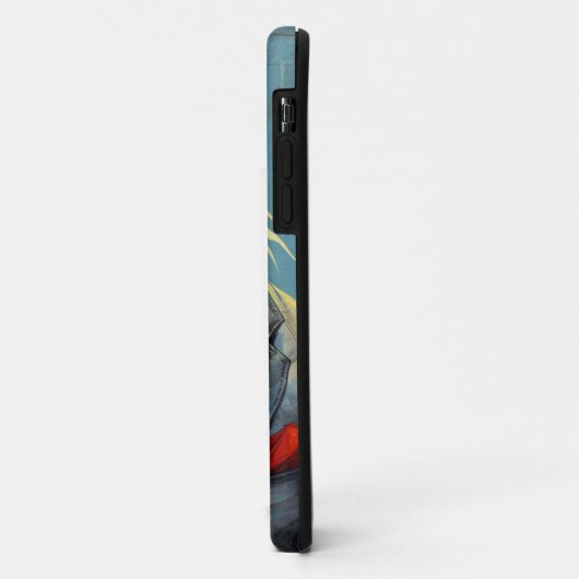 Rooster pak iPhone case (Achterkant/links)