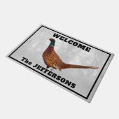 Rooster Pheasant Welkom Deurmat (Schuin)