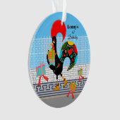 Rooster portugais avec cadeaux 1ère fête d'anniver (devant)