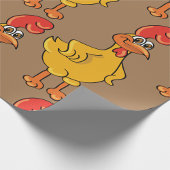 Rooster Pose Cadeaupapier