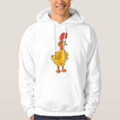 Rooster Pose Hoodie (Voorkant)