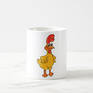 Rooster Pose Koffiemok