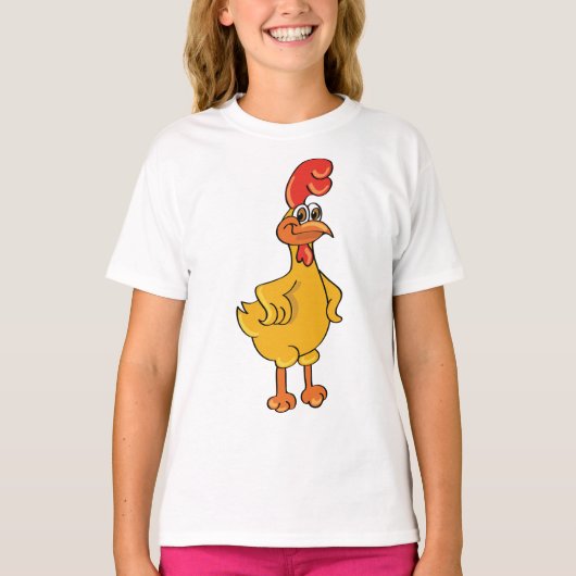 Rooster Pose T-shirt (Voorkant)