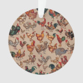 Rooster Poulet de la ferme Pays Animal (devant)