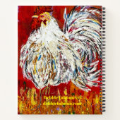 Rooster Recept Notitieboek (Achterkant)