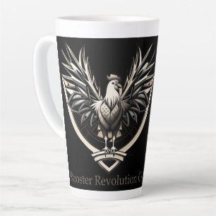 Rooster RevolutionWear: Defect the System Latte Mok