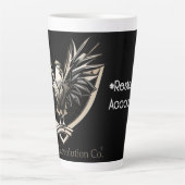 Rooster RevolutionWear: Defect the System Latte Mok (Voorkant)