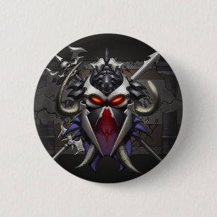 Rooster Ronde Button 5,7 Cm