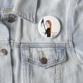 Rooster Ronde Button 5,7 Cm (In situ)