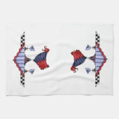 Rooster - Serviette de cuisine (Horizontal)