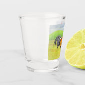 Rooster Shot Glas (Links)