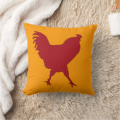Rooster Sierkussen Fun en kleurrijk (Deken)