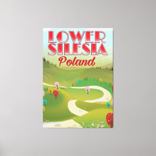 Rooster Silezië Polen Canvas Afdruk