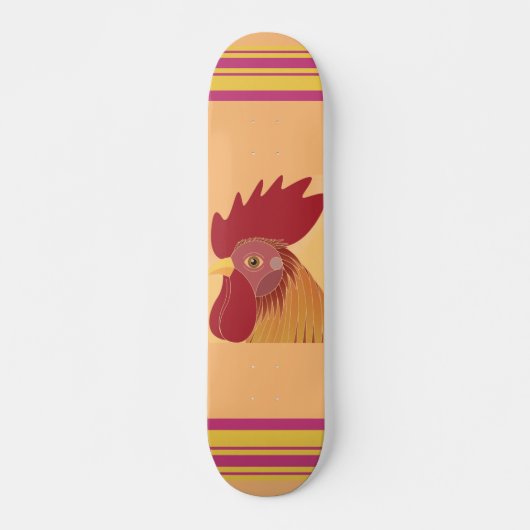 Rooster Skateboard (Voorkant)