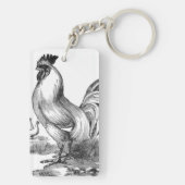 rooster sleutelhanger (achterkant)