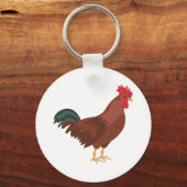 Rooster Sleutelhanger (Voorkant)