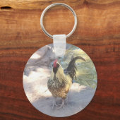 Rooster-Sleutelhanger Sleutelhanger (Voorkant)